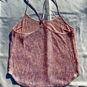 Victoria's Secret Glittering Mauve Camisole